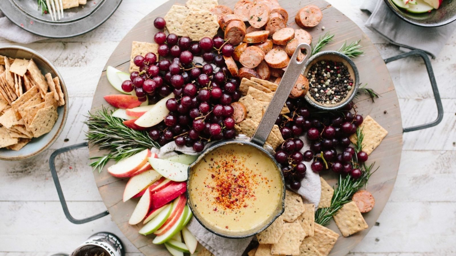 platter of food