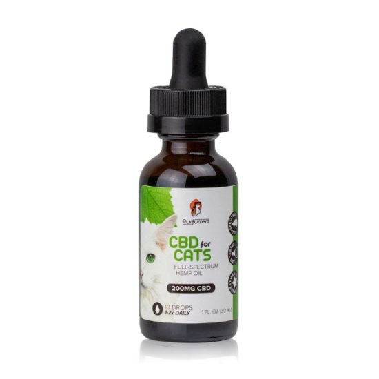 CBD Oil for Cats, Purfurred 30ml, 200mg