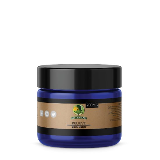 CBD and Hemp Cream Relieve by Dusty Prairie, 200mg