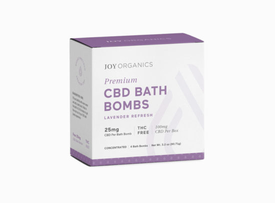 CBD Bath Bombs by Joy Organics