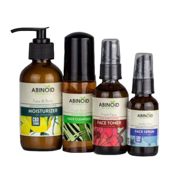 A set of Face Care Kit by Abinoid Botanicals