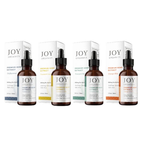 CBD Oil Tinctures by Joy Organics