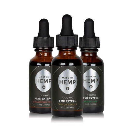 CBD Oil Tinctures by Made by Hemp