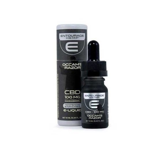 CBD Vape Oil Occam's Razor, Entourage Hemp, 50mg