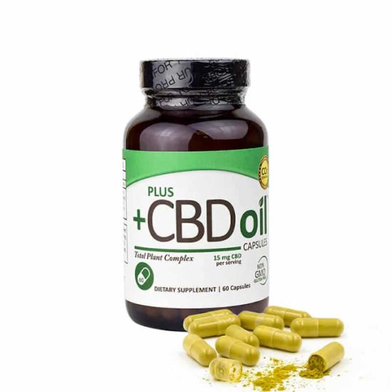 Hemp Oil Capsules, Plus Cbd Oil, 900mg