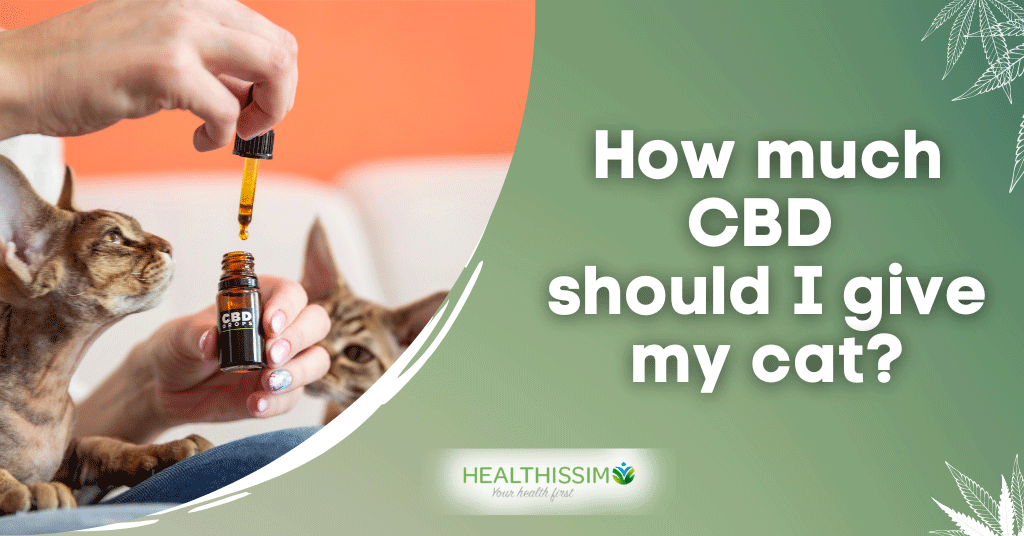 How much CBD should I give my cat