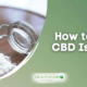 How to use CBD Isolate