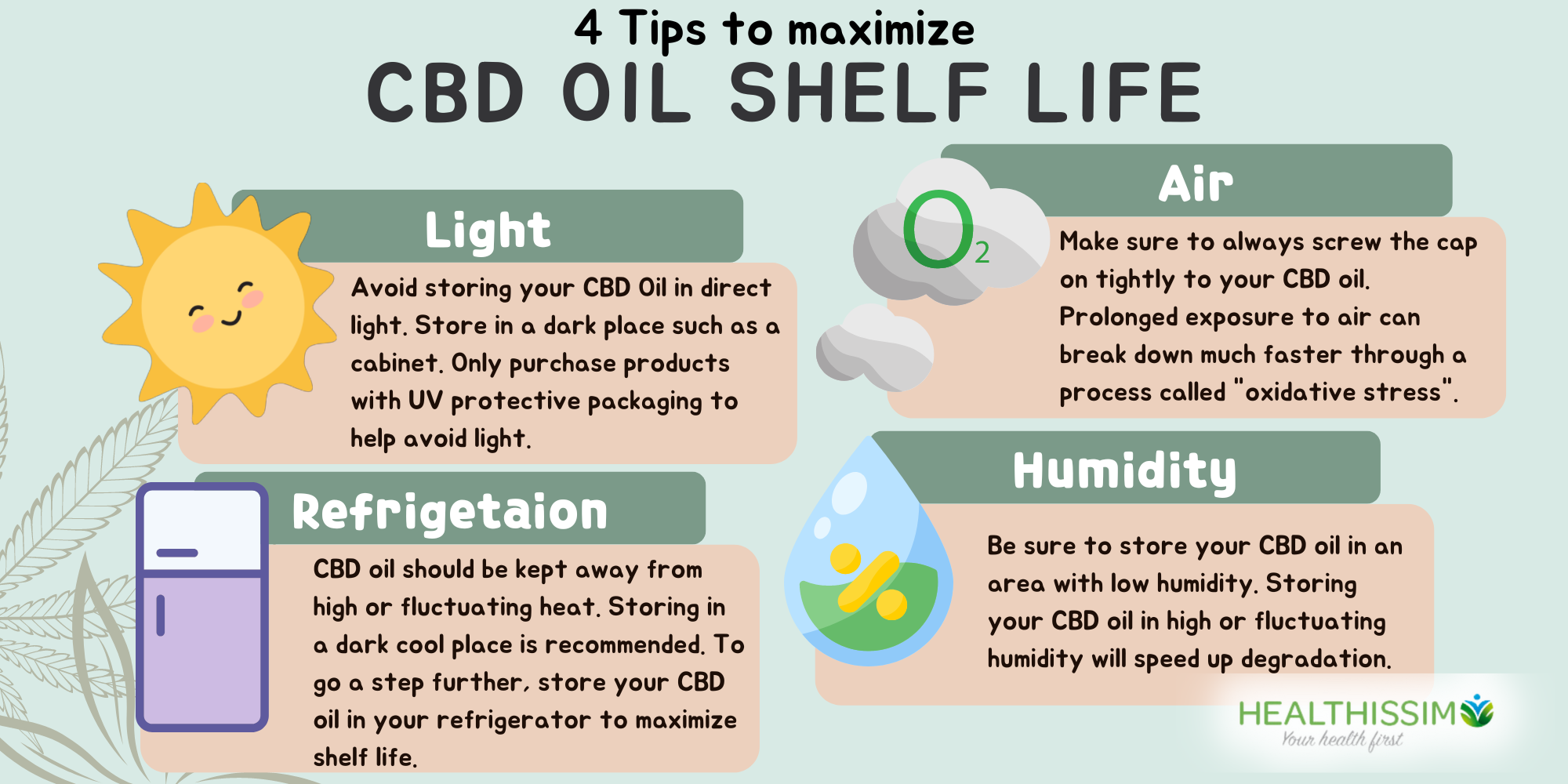 Tips to maximize cbd oil shelf life