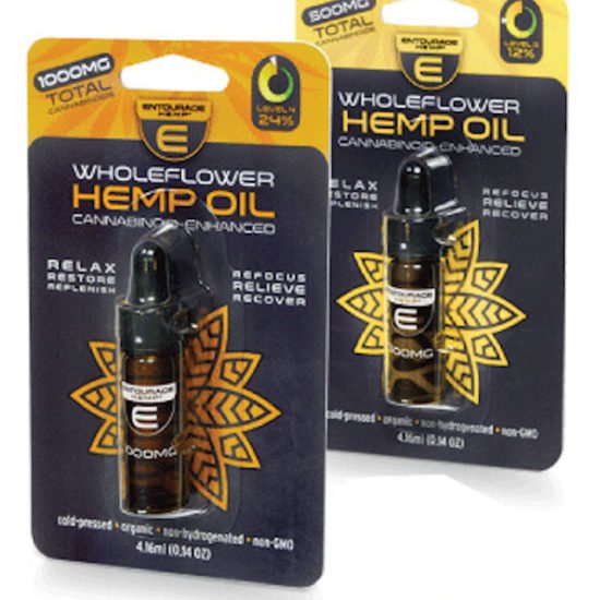 Wholeflower CBD Oil by Entourage Hemp